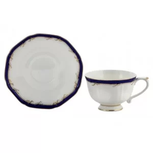 Komplet 2 filiżanek ze spodkami 200 ml na prezent - Marco Polo