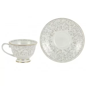 Komplet 2 filiżanek ze spodkami 200 ml na prezent - Marco Polo