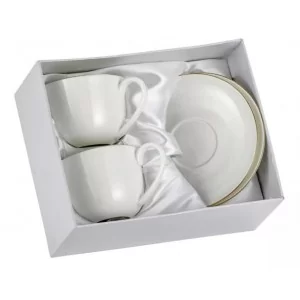 Komplet 2 filiżanek ze spodkami 200 ml  na prezent - Marco Polo