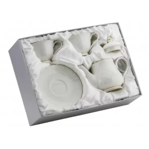 Komplet 2 filiżanek ze spodkami i dzbankiem na prezent - Marco Polo