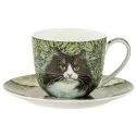Filiżanka ze spodkiem 300 ml Marco Polo - Koty